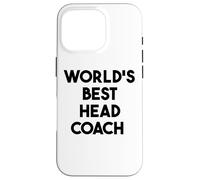 Meilleur entraîneur-Chef du Monde Coque pour iPhone 16 Pro
