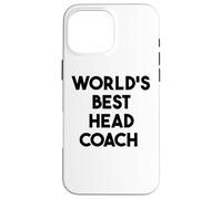 Meilleur entraîneur-Chef du Monde Coque pour iPhone 16 Pro Max