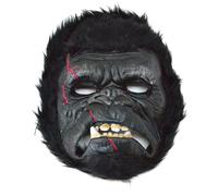 MEILLEUR ENTRE AMIS Masque de gorille en caoutchouc visage de singe prédateur masque de déguisement pour adultes Halloween fête bête laide