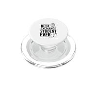 Meilleur étudiant d'échange jamais drôle pour étudier à l'étranger PopSockets PopGrip pour MagSafe