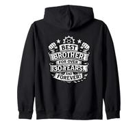 Meilleur frère Depuis Plus de 30 Ans - Connecté pour Toujours Sweat à Capuche