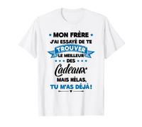 Meilleur frère du monde Super frère Cadeau T-Shirt