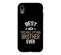 Meilleur frère Pied Ball Python de Tous Les Temps : Piebald Snake Coque pour iPhone XR