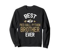 Meilleur frère Pied Ball Python de Tous Les Temps : Piebald Snake Sweatshirt