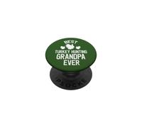 Meilleur Grand-père Amateur de Dinde à la Chasse à la Dinde PopSockets PopGrip Adhésif