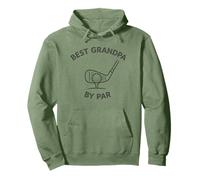 Meilleur Grand-père par par Funny Golf Grandfather Design Sweat à Capuche