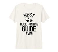 Meilleur Guide de Chasse au Canard jamais T-Shirt Haut de Gamme