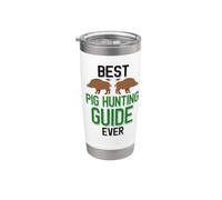 Meilleur guide de chasse aux porcs jamais Guide du chasseur de sanglier Gobelet isotherme en acier inoxydable double paroi