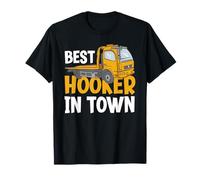 Meilleur Hooker in Town Funny Tow Truck Driver T-Shirt