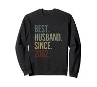 Meilleur Mari Depuis 2002 : Anniversaire de Mariage en Couple épique Sweatshirt