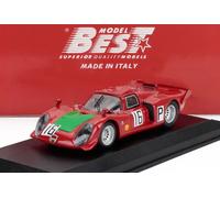 MEILLEUR MODÈLE 1/43 ALFA ROMEO 33.2 NURBURGRING 1968 JOINTS GALLI MODÈLE STA...