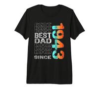 Meilleur Papa du Monde - sans Blague - Papa Depuis 1943 T-Shirt Haut de Gamme