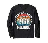 Meilleur Papa du Monde - sans Blague - Papa Depuis 1968 Manche Longue