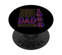 Meilleur Papa du Monde - sans Blague - Papa Depuis 1968 PopSockets PopGrip Adhésif