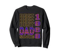 Meilleur Papa du Monde - sans Blague - Papa Depuis 1968 Sweatshirt
