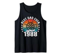 Meilleur Papa du Monde - sans Blague - Papa Depuis 1988 Débardeur