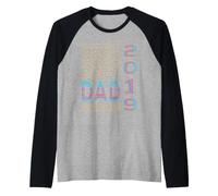 Meilleur Papa du Monde - sans Blague - Papa Depuis 2019 Manche Raglan
