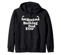 Meilleur Papa gonflant de Tous Les Temps, entraînement de Musculation Amusant pour Papas Sweat à Capuche