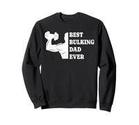 Meilleur Papa gonflant de Tous Les Temps, entraînement de Musculation Amusant pour Papas Sweatshirt