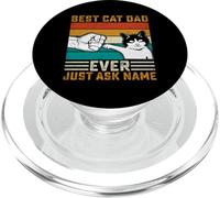 Meilleur Papa pour Chat de Tous Les Temps, il Suffit de Demander Un nom PopSockets PopGrip pour MagSafe
