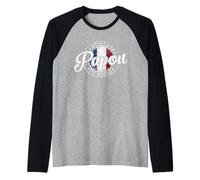 Meilleur Papou du Monde Cadeau pour La Fête des Pères Manche Raglan