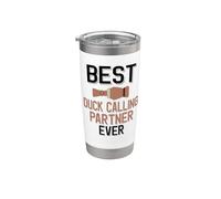 Meilleur partenaire d'appel à Duck Hunting de tous les temps Gobelet isotherme en acier inoxydable double paroi