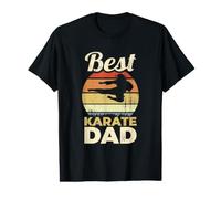 Meilleur père de karaté Karateka Dad Father's Day T-Shirt Graphique avec Valeur