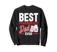 Meilleur pharmacien Papa Technicien en Pharmacie Sweatshirt