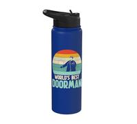 Meilleur portier du monde Stainless Steel Insulated Water Bottle