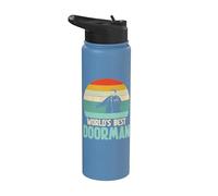 Meilleur portier du monde Stainless Steel Insulated Water Bottle