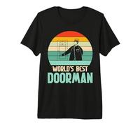 Meilleur portier du Monde T-Shirt Haut de Gamme