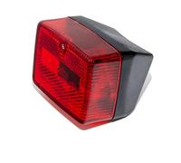 Meilleur prix feu arrière carré petit noir compatible Puch Maxi E50 | Position montage arrière, feu rouge pour Puch Maxi S E50, Hercules Mofa Prima 2, 3, 4, 5