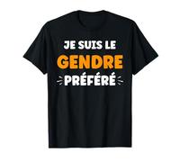 Meilleur Super Gendre préféré Humour Famille Gendre T-Shirt