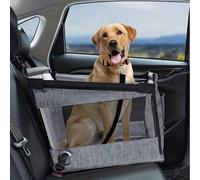 Meilleur vendeur Panier de transport pour animaux de compagnie, panier pour siège arrière, coussin de voyage pour animaux de compagnie avec laisse, pliable et portable, tapis pour animaux de compagnie