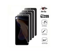 (Meilleur verre anti-espion pour Redmi K50 Gaming) Protection d'écran 3D pour Xiaomi Redmi Note 11, 9, 10 Pro