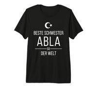 Meilleure Abla du Monde Superbe Grande Soeur Turc Cadeau T-Shirt Haut de Gamme