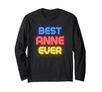 Meilleure Anne de Tous Les Temps - Nom drôle d'Anne Manche Longue