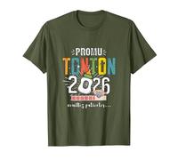 Meilleure Annonce Grossesse Tonton 2026 Bientôt Futur Oncle T-Shirt, Homme, Olive, 3XL