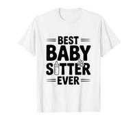 Meilleure Baby-Sitter jamais Mignonne pour Les fournisseurs de Soins d'enfants T-Shirt Graphique avec Valeur