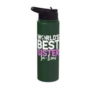 Meilleure belle-sœur du monde Stainless Steel Insulated Water Bottle