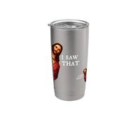 Meilleure blague drôle de la Bible de Jésus - J'ai vu ça et ça Gobelet isotherme en acier inoxydable double paroi