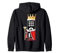 Meilleure blague sur un père de tous les temps : King of The Remote Future, dessin au dos Sweat à Capuche