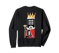 Meilleure blague sur un père de tous les temps : King of The Remote Future, dessin au dos Sweatshirt