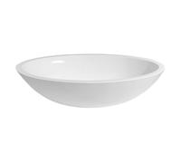 Meilleure conception nouveau lavabo en pierre 52x38cm avec bonde clic clac Solid Surface brillant blanc 3840250