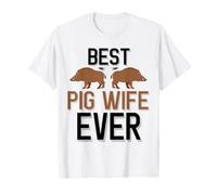 Meilleure épouse de Cochon de Tous Les Temps à la Chasse au Sanglier T-Shirt