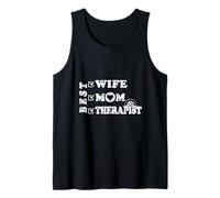 Meilleure épouse, Maman et thérapeute Psychologue Débardeur