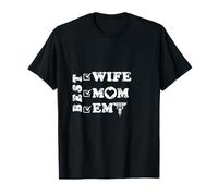 Meilleure épouse, Maman et travailleur EMT - Illustration autonomisée des Femmes T-Shirt