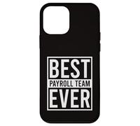 Meilleure équipe de paie jamais Gestionnaire RH Comptable Paycheck Humour Coque pour iPhone 12 Mini