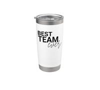 Meilleure équipe jamais Boss Day Appreciation Manager Work Gobelet isotherme en acier inoxydable double paroi