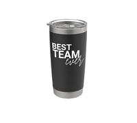 Meilleure équipe jamais Boss Day Appreciation Manager Work Gobelet isotherme en acier inoxydable double paroi